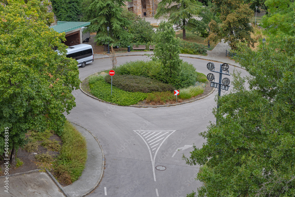 Roundabout Circular Intersection Roundabout Circular Intersection