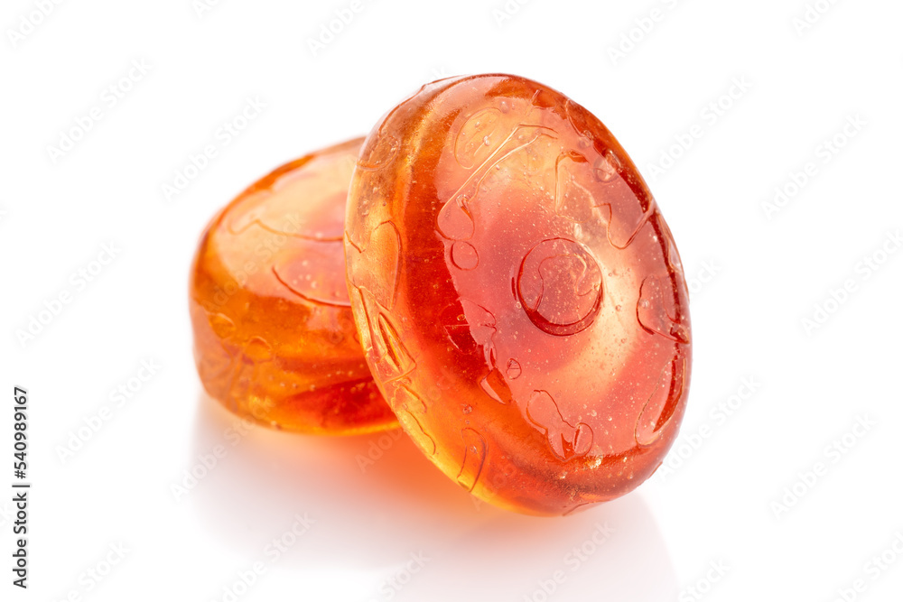 colorful fruit hard candy isolated on white. lollipop, candy, sweetmeat colorful fruit hard candy isolated on white. lollipop, candy, sweetmeat