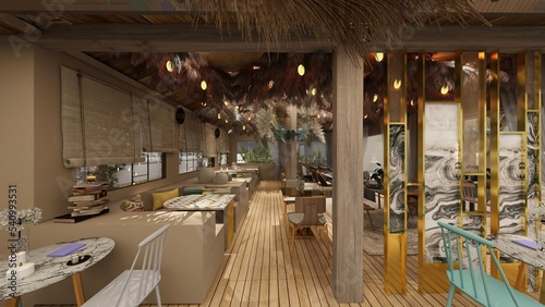 Fotografía RESTAURANTE EN LA PLAYA DE TEMATICA ETNICA