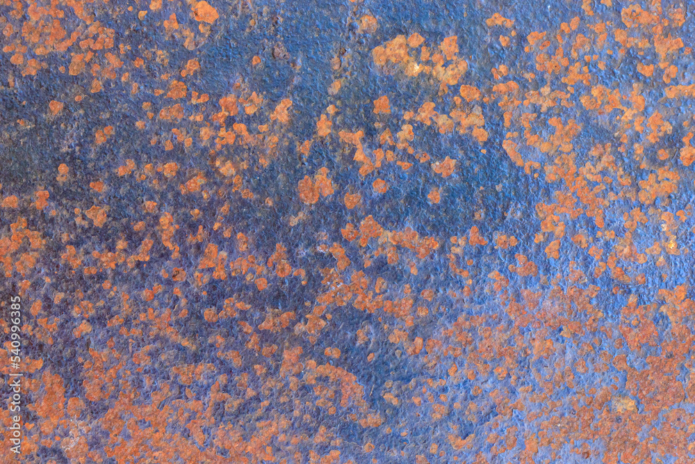 painted rusted metal macro abstract background texture