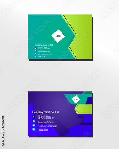 vector modern creative and clean business card template