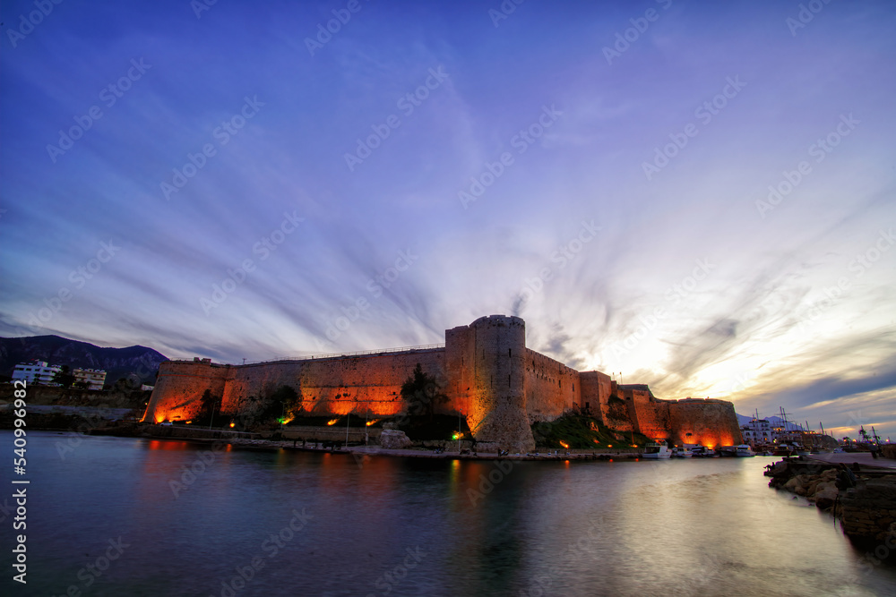 Kyrenia Castle at Blue Hour