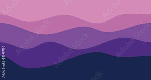 purple gradient abstract wave background