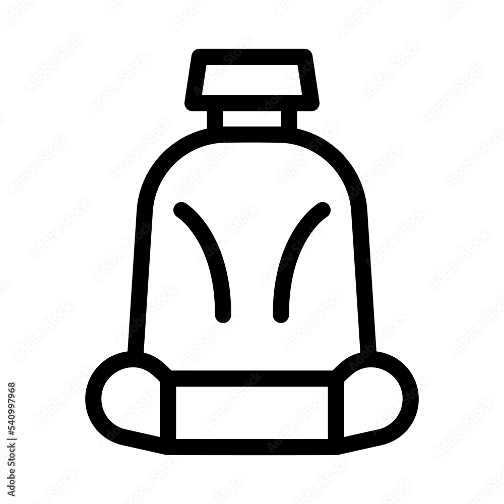 car seat line icon illustration vector graphic car seat line icon illustration vector graphic