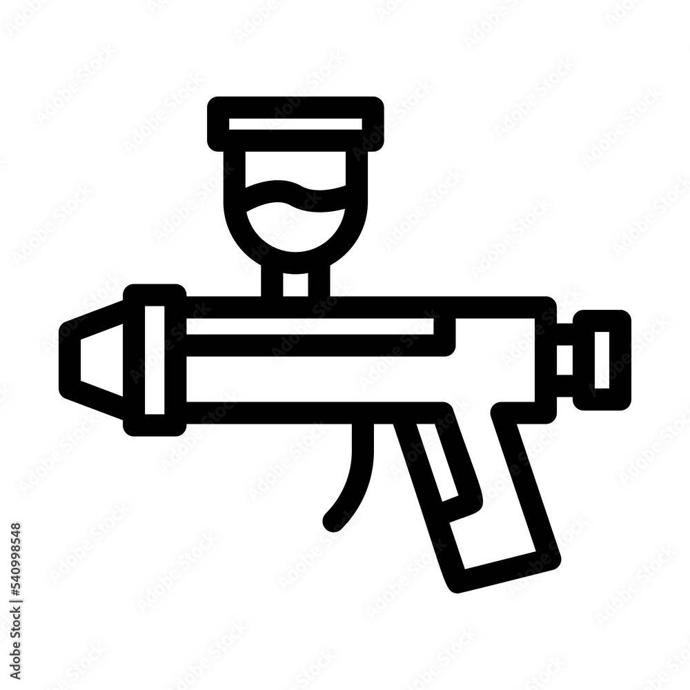 spray paint line icon illustration vector graphic spray paint line icon illustration vector graphic