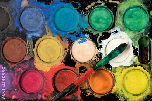 Watercolor paintbox