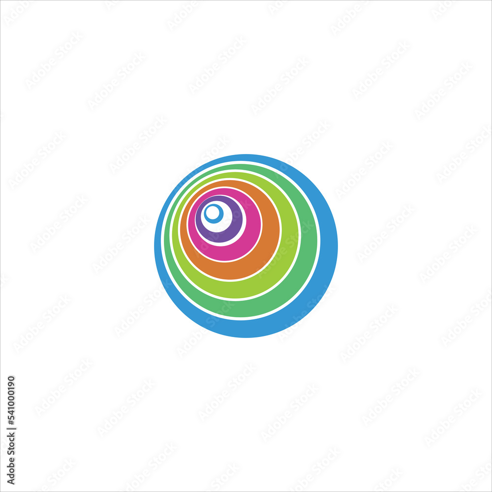 Logo And Icon. Elements Collection Isolated On White - Vector. Flat Icons For Business Template Logo, Square Elements, Website, Business Symbol And Circle Elements. Abstract Medical Logo.
