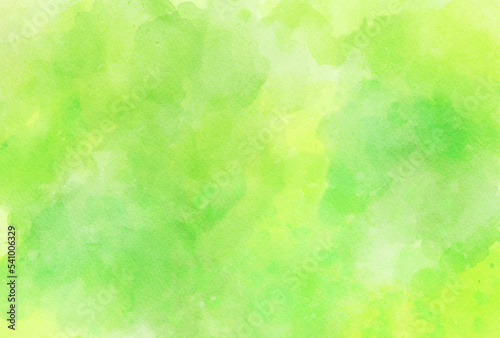 背景素材_水彩テクスチャ_緑