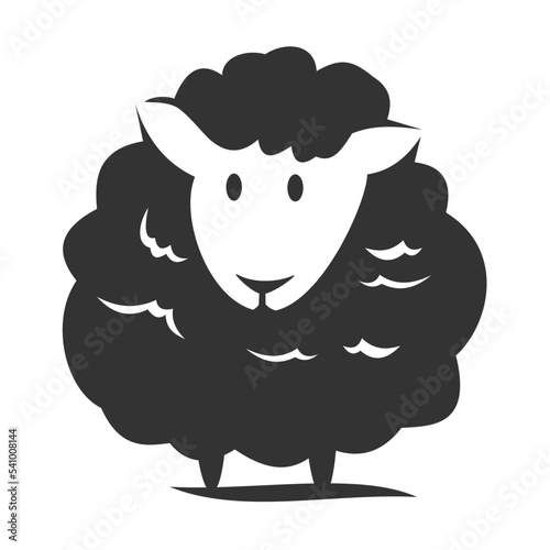 sheep animal logo Icon Illustration Brand Identity template