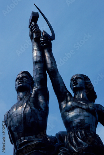 Statues, Moscow, Russia
