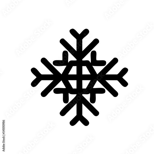 snowflake silhouette 7