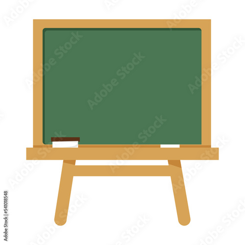 school board with chalk vector