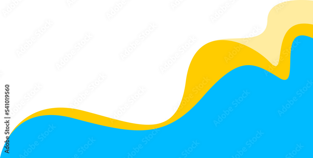 Modern Wave Corner Vector Modern Wave Corner Vector
