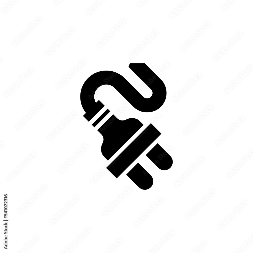power cable vector icon. computer component icon solid style. perfect use for logo, presentation, website, and more. simple modern icon design glyph style power cable vector icon. computer component icon solid style. perfect use for logo, presentation, website, and more. simple modern icon design glyph style