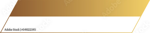 Golden gradient option bar, options template gold, text box title frame border
