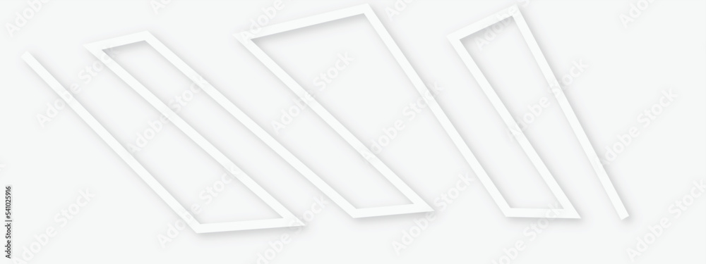 Abstract white geometric lines background with shadow. Lines pattern background, Vector illustration. Abstract white geometric lines background with shadow. Lines pattern background, Vector illustration.