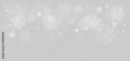 background with snowflakes. winter. Seasonal greeting card template 