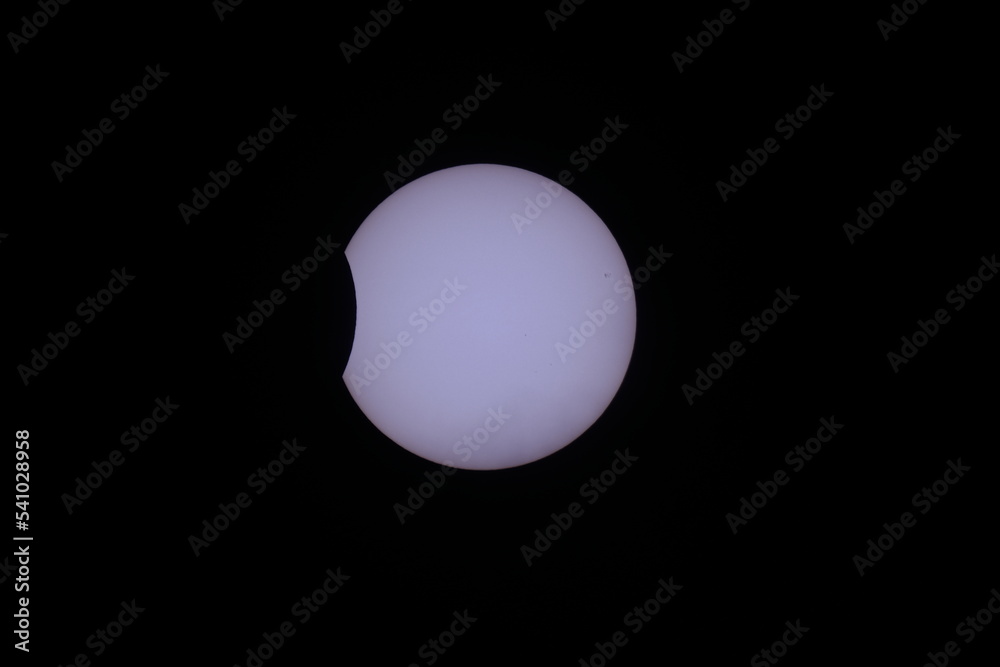 Sonnenfinsternis - (solar eclipse) - am -(on) 25.10.2022