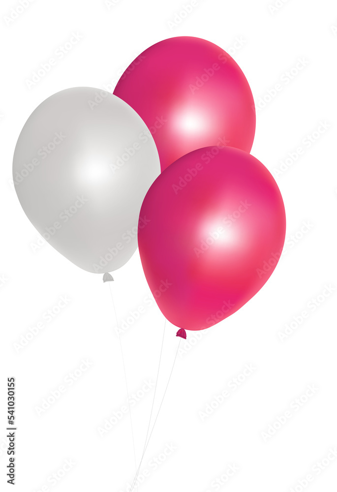 PNG. Pink and white Balloon on transparent background.. PNG. Pink and white Balloon on transparent background..