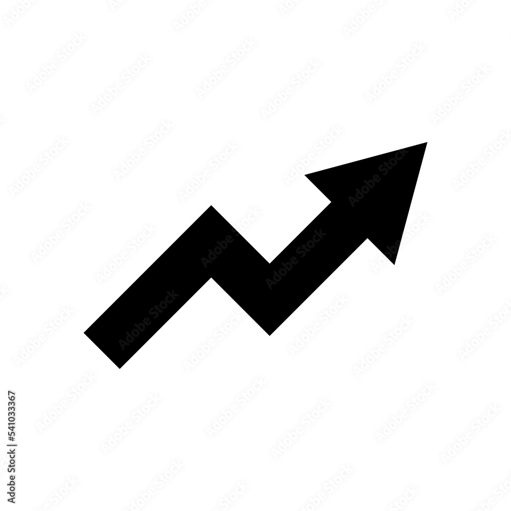 uptrend arrow sign for graphic design element uptrend arrow sign for graphic design element