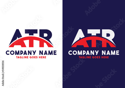 Letter ATR logo design vector template, ATR logo photo