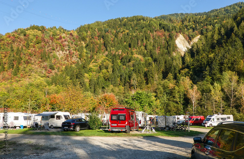 Herbstwald im Passeiertal photo