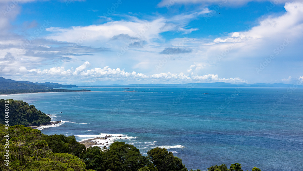Looking at Osa Peninsula, Costa Rica