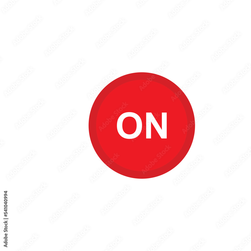 Power push icon vector logo design template Power push icon vector logo design template