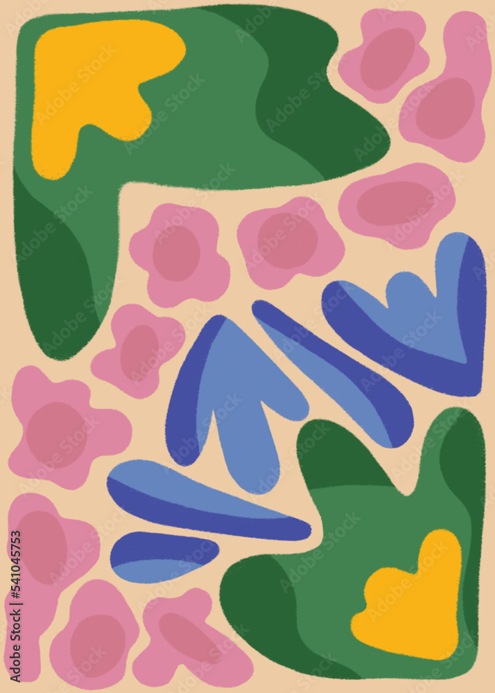 Retro Flower Print Retro Flower Print