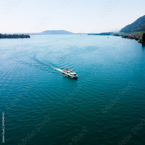 small boat on lake © Johannes