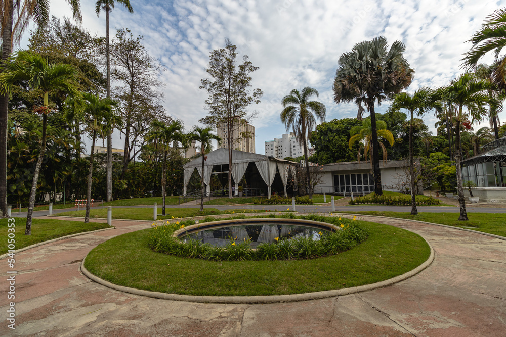 gardens and outdoor area of Palácio da Liberdade, in the city of Belo Horizonte, State of Minas Gerais, Brazil