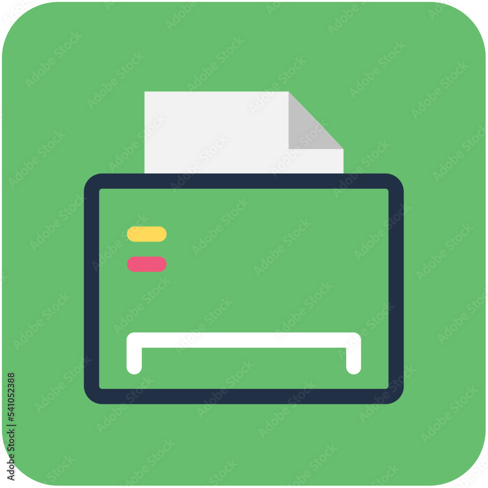 Printer Vector Icon Printer Vector Icon