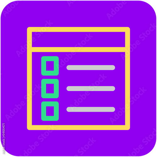 Checklist Vector Icon