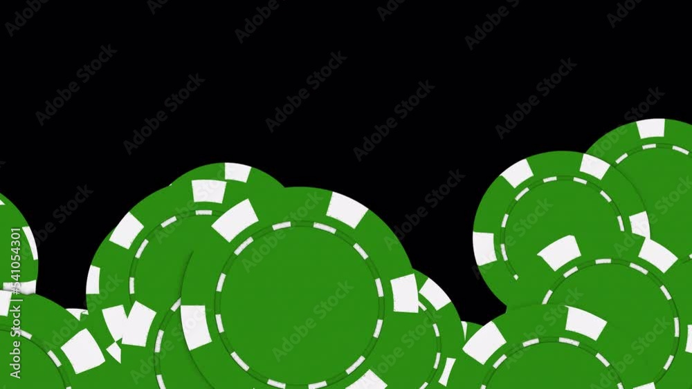 Red, Pink, Blue, Black, Green, Yellow Poker Casino Chips Transition With Alpha Channel Falling Chips Fill Screen Composite Overlay Red, Pink, Blue, Black, Green, Yellow Poker Casino Chips Transition With Alpha Channel Falling Chips Fill Screen Composite Overlay