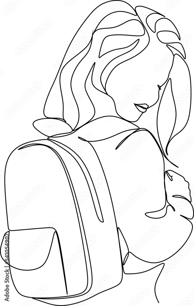 Pencil Sketch- Educate Girl Child | DesiPainters.com