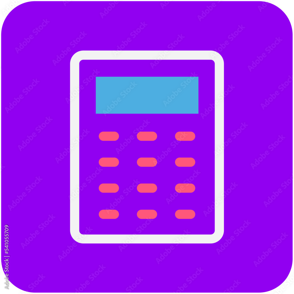 Calculator Vector Icon Calculator Vector Icon