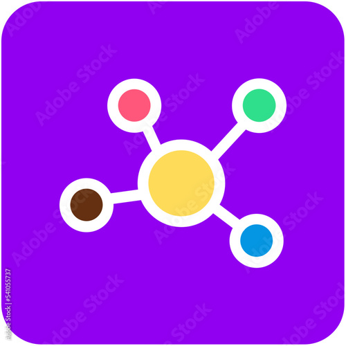 Molecule Vector Icon