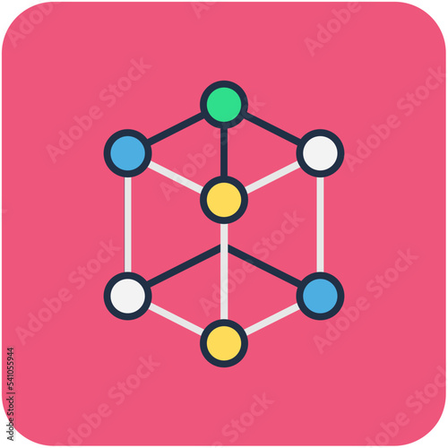 Molecule Vector Icon