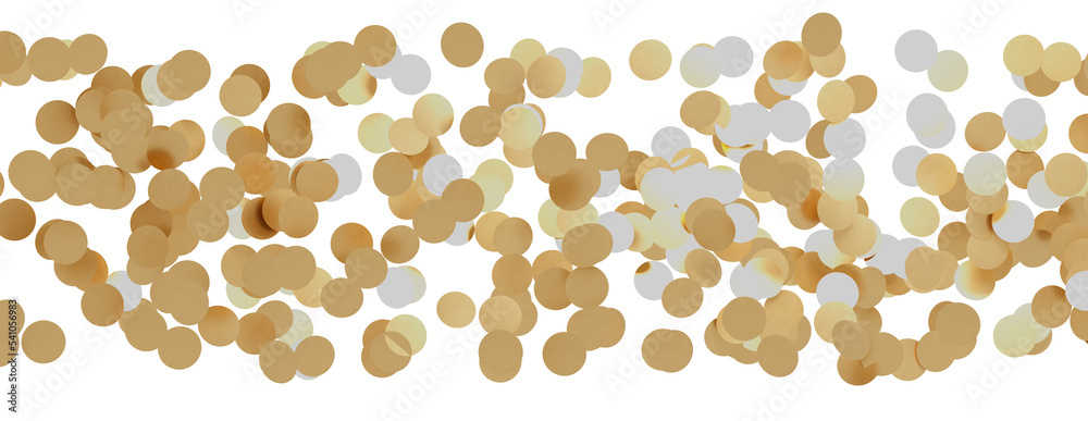 Gold Confetti Glitter Overlay