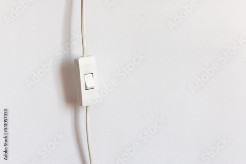 electric plug on a wall