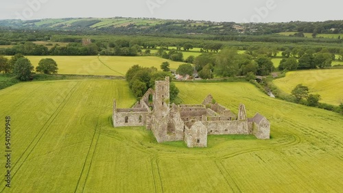 Areal View over Kilcrea Friary, Co Cork