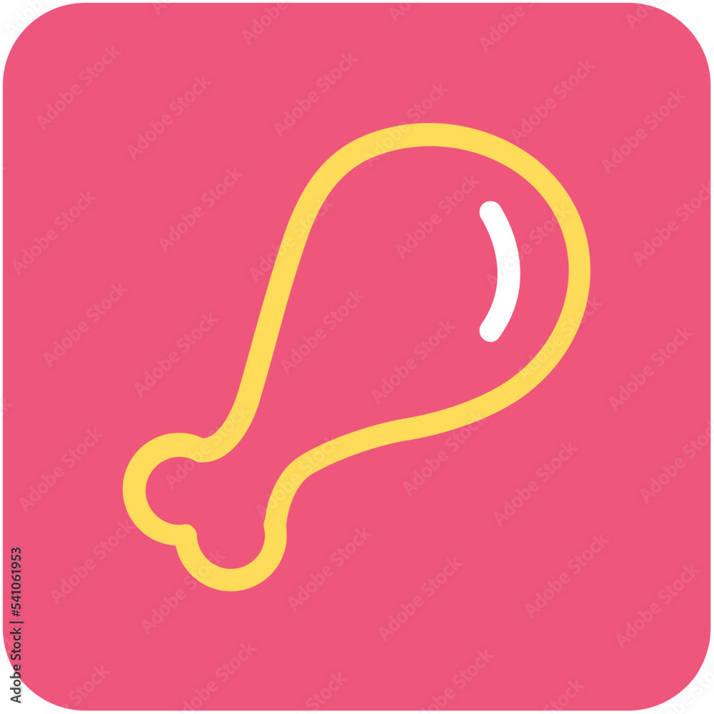 Leg Piece Vector Icon