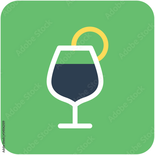 Cocktail Vector Icon