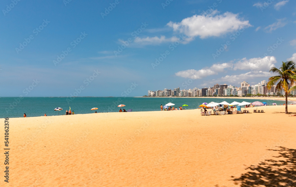 areia e sol na Praia da sereia, praia da costa, Itaparica, Vila Velha, Vitória, Espirito Santo, Brasil