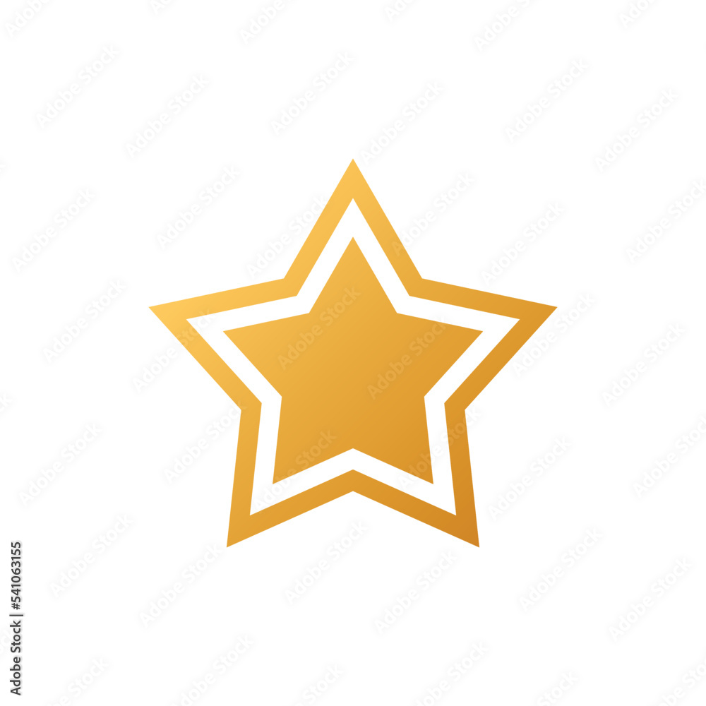 Decorative Star Icon Vector Logo Template Decorative Star Icon Vector Logo Template