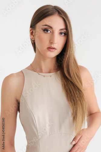 Beautiful fashionable young...
