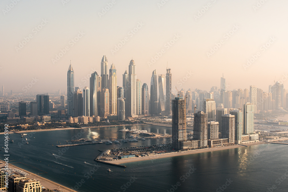 Naklejka premium The point palm Jumeirah dubai