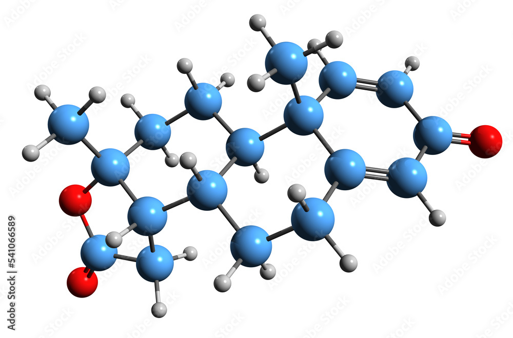 3D image of Testolactone skeletal formula - molecular chemical structure of steroidal aromatase inhibitor isolated on white background 3D image of Testolactone skeletal formula - molecular chemical structure of steroidal aromatase inhibitor isolated on white background