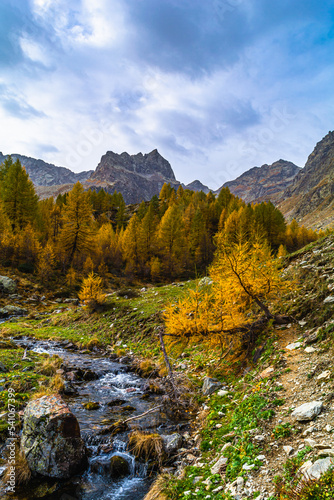 Autunno in Valle Stura: tripudio di colori, vette, laghi, cascate e flora alpina