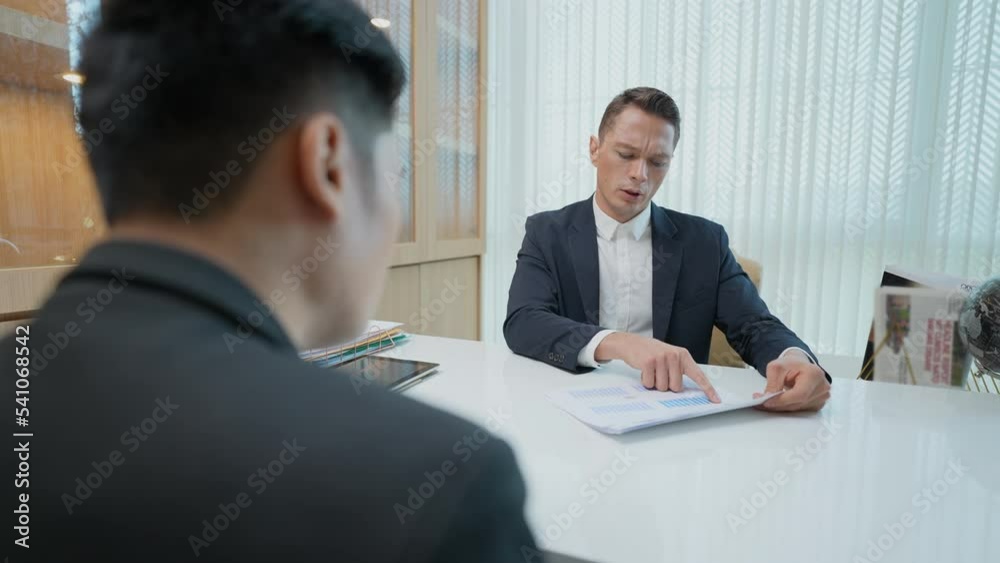 Business concept of 4k Resolution. The manager is having a meeting with a partner in the office. Congratulations handshake due to successful work. Business concept of 4k Resolution. The manager is having a meeting with a partner in the office. Congratulations handshake due to successful work.